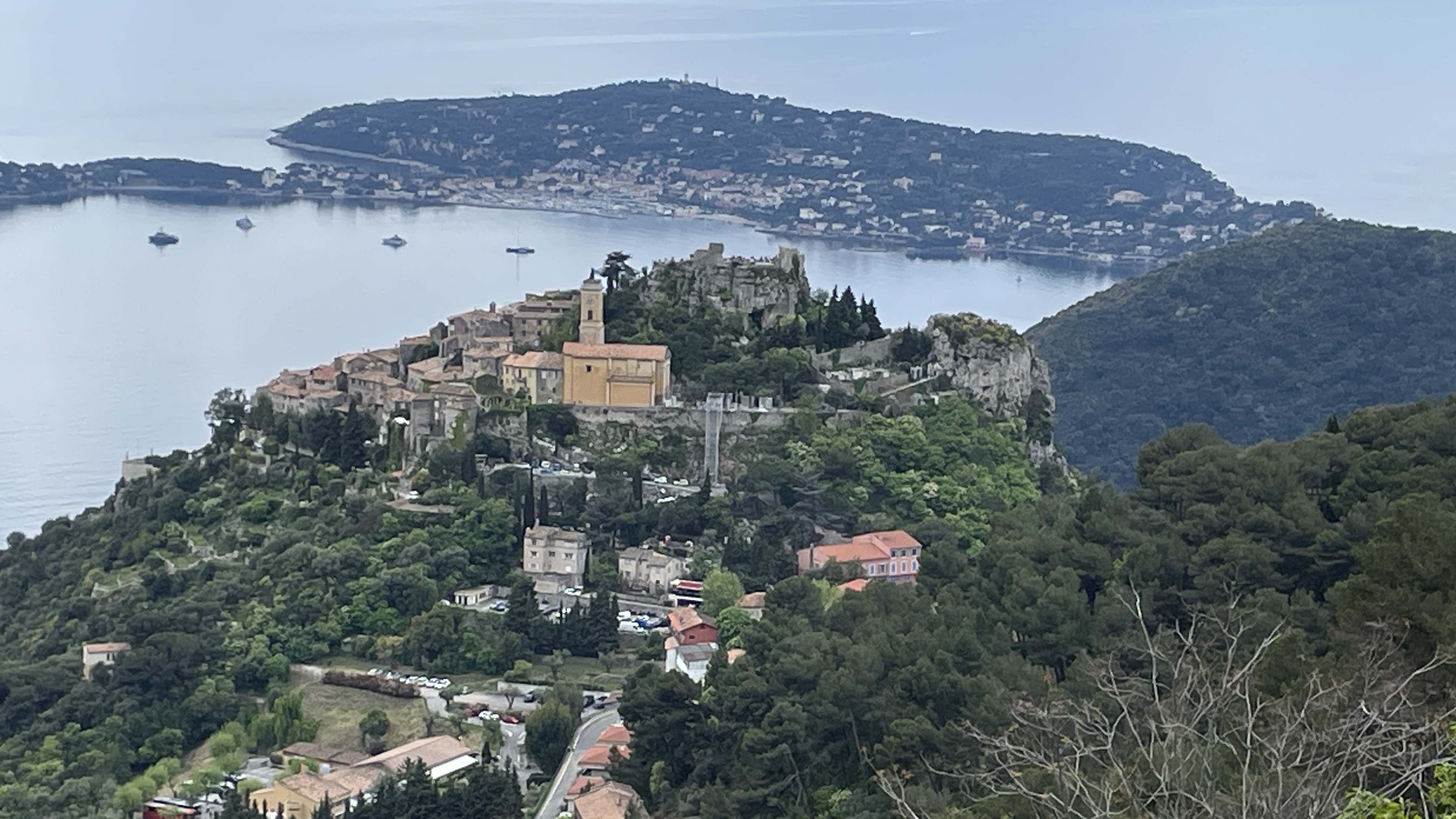 Monaco skyline with modern skyscrapers and Port Hercules marina
