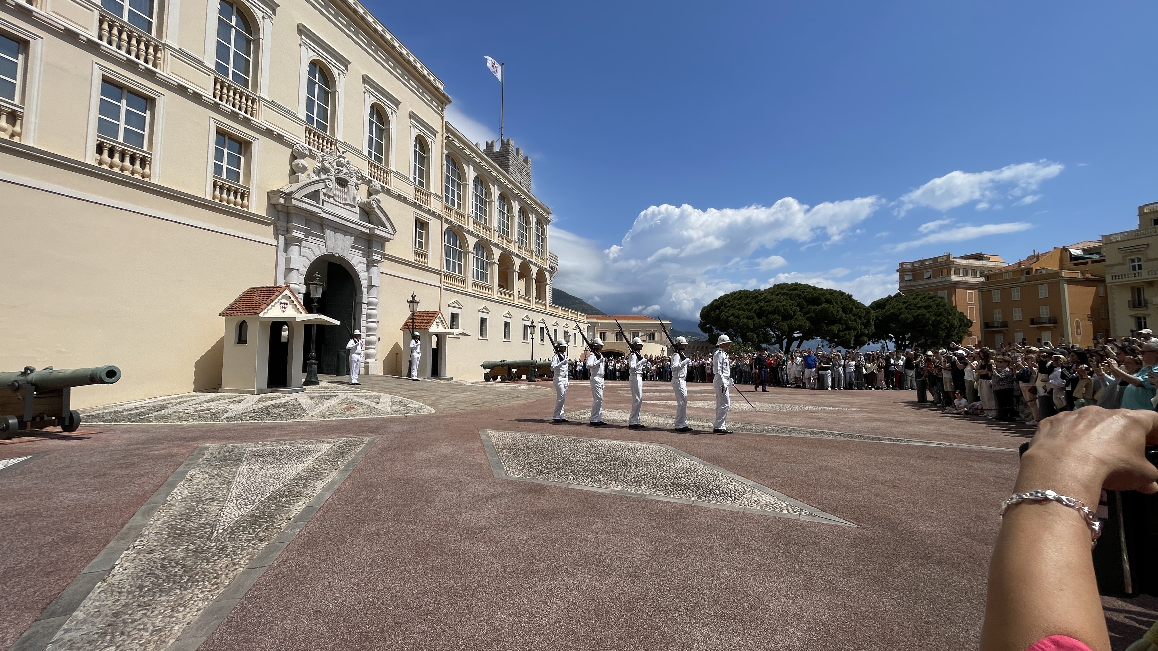 Scenic coastal road winding along Mediterranean cliffs